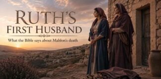 How Did Ruth's Husband Die in the Bible in an ancient Moab scene