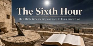 The sixth hour in the Bible and crucifixion time