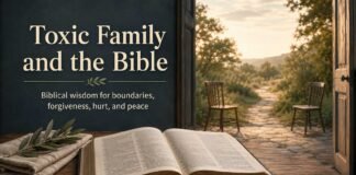 Bible guidance for dealing with a toxic family