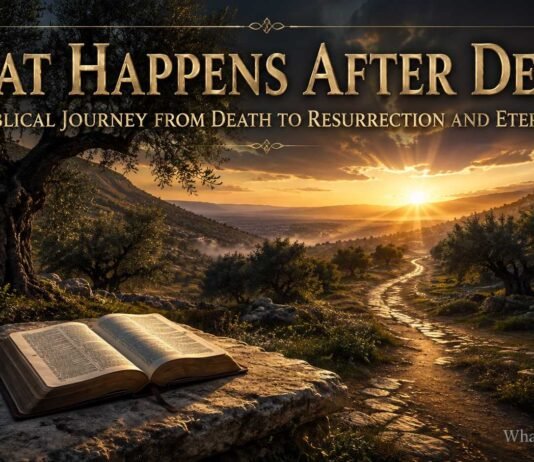 What Happens After Death According to the Bible? A Clear Biblical Guide What happens after death according to the Bible