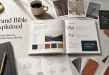 What Is a Brand Bible? Meaning, Examples, and How to Create One What Is a Brand Bible shown as a complete modern branding guide