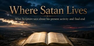 Where the Bible says Satan lives and moves today