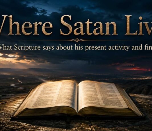 Where Does The Bible Say Satan Lives? His Present and Final Place Where the Bible says Satan lives and moves today