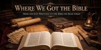 Where We Got the Bible through ancient manuscripts