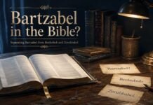 Who Is Bartzabel In The Bible? The Name Explained Clearly Who Is Bartzabel In The Bible shown beside biblical name references