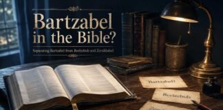 Who Is Bartzabel In The Bible shown beside biblical name references