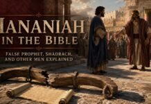 Who Is Hananiah in the Bible? The False Prophet, Shadrach, and Others Who Is Hananiah in the Bible shown with Jeremiah and a broken yoke