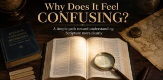 Why Is the Bible So Confusing with open Bible and study notes