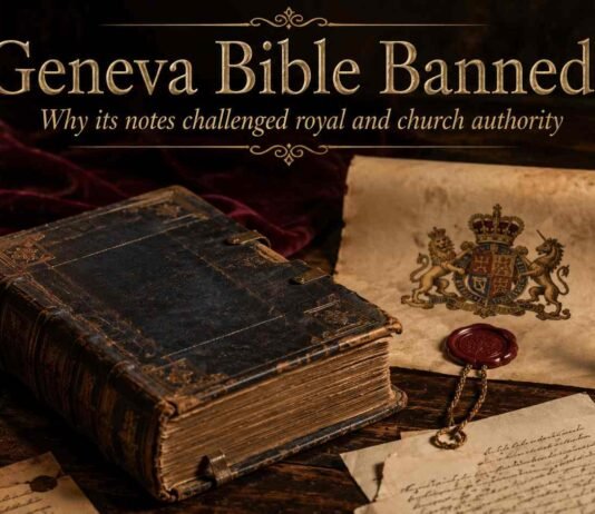 Why Was the Geneva Bible Banned? The History Behind Its Decline Why Was the Geneva Bible Banned in seventeenth-century England