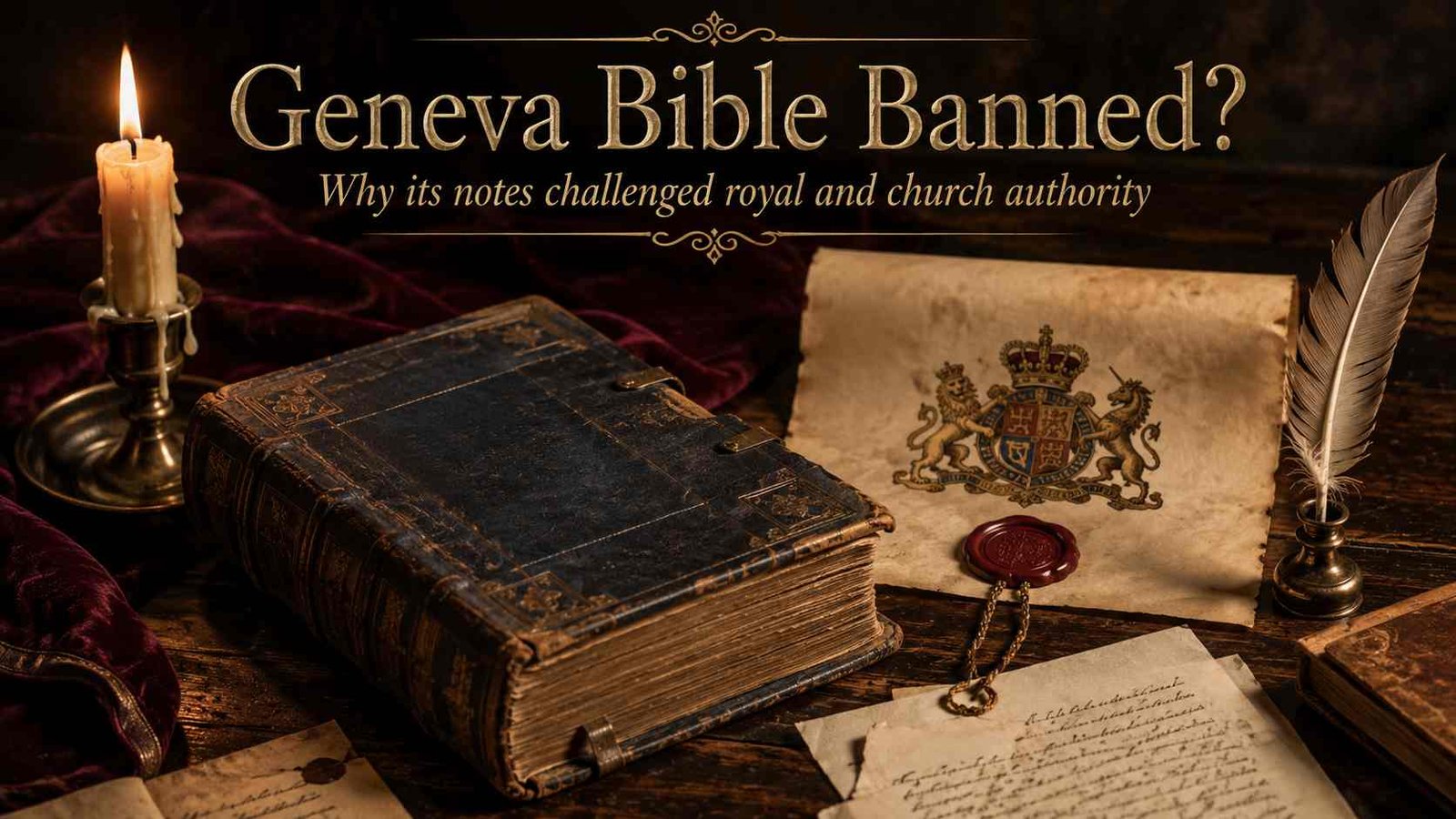 Why Was the Geneva Bible Banned in seventeenth-century England