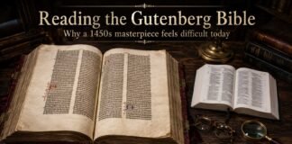 Why the Gutenberg Bible challenges modern readers
