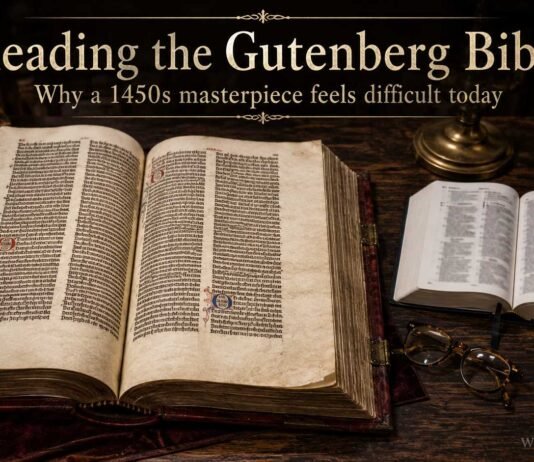 Why the Gutenberg Bible challenges modern readers