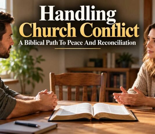 How to Handle Conflict in the Church Biblically: 7 Biblical Steps How to handle conflict in the church biblically