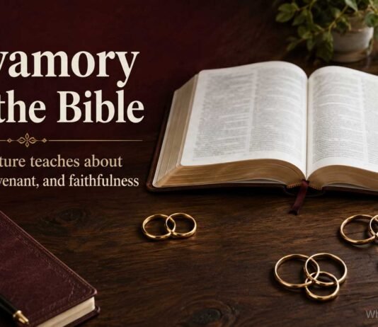 Is Polyamory a Sin in the Bible? What Scripture Says About Marriage Is polyamory a sin in the Bible marriage study