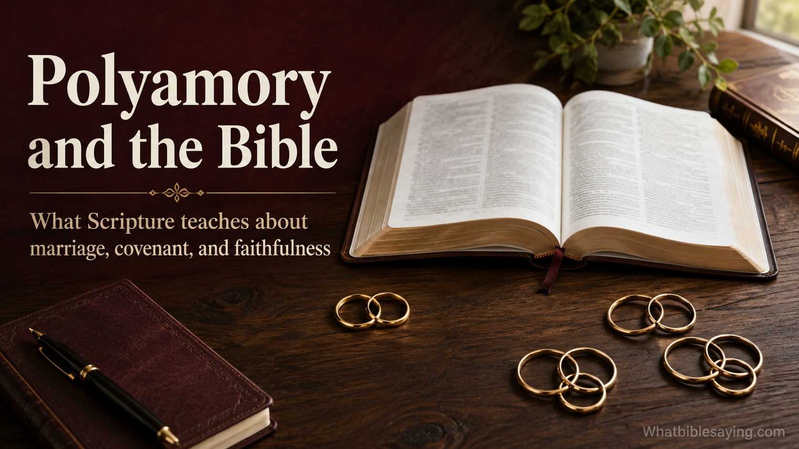 Is polyamory a sin in the Bible marriage study