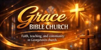 Grace Bible Church Georgetown: Beliefs & Leadership Grace Bible Church Georgetown building and community worship scene