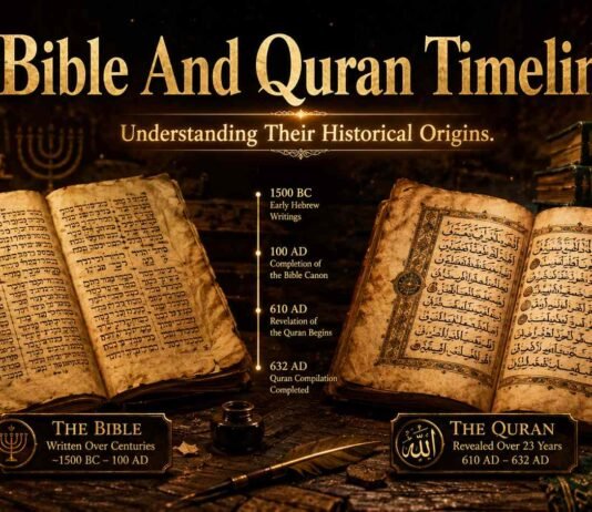 Historical comparison of the Quran and the Bible manuscripts