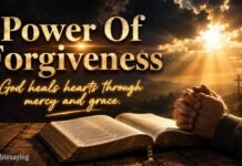 Open Bible showing what the Bible says about forgiveness