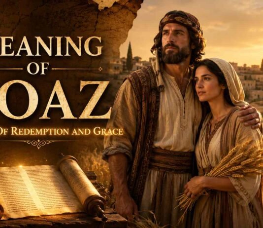 Boaz Mean In The Bible explained through Ruth story