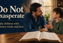 What Does Exasperate Mean in the Bible for Christian Parents