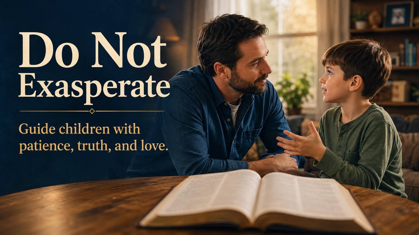 What Does Exasperate Mean in the Bible for Christian Parents
