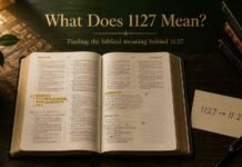 What Does 1127 Mean in the Bible? Verses and Biblical Meaning What Does 1127 Mean in the Bible with open Scripture and verse notes