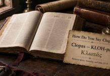 How To Pronounce Clopas In The Bible: Meaning and Who He Was How to pronounce Clopas in the Bible with Greek name guide