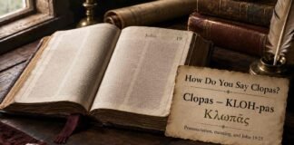 How to pronounce Clopas in the Bible with Greek name guide
