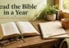 How To Read The Bible In A Year: A Simple 365-Day Reading Plan How To Read The Bible In A Year with a simple daily reading plan