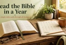 How To Read The Bible In A Year: A Simple 365-Day Reading Plan How To Read The Bible In A Year with a simple daily reading plan
