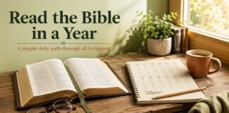 How To Read The Bible In A Year with a simple daily reading plan