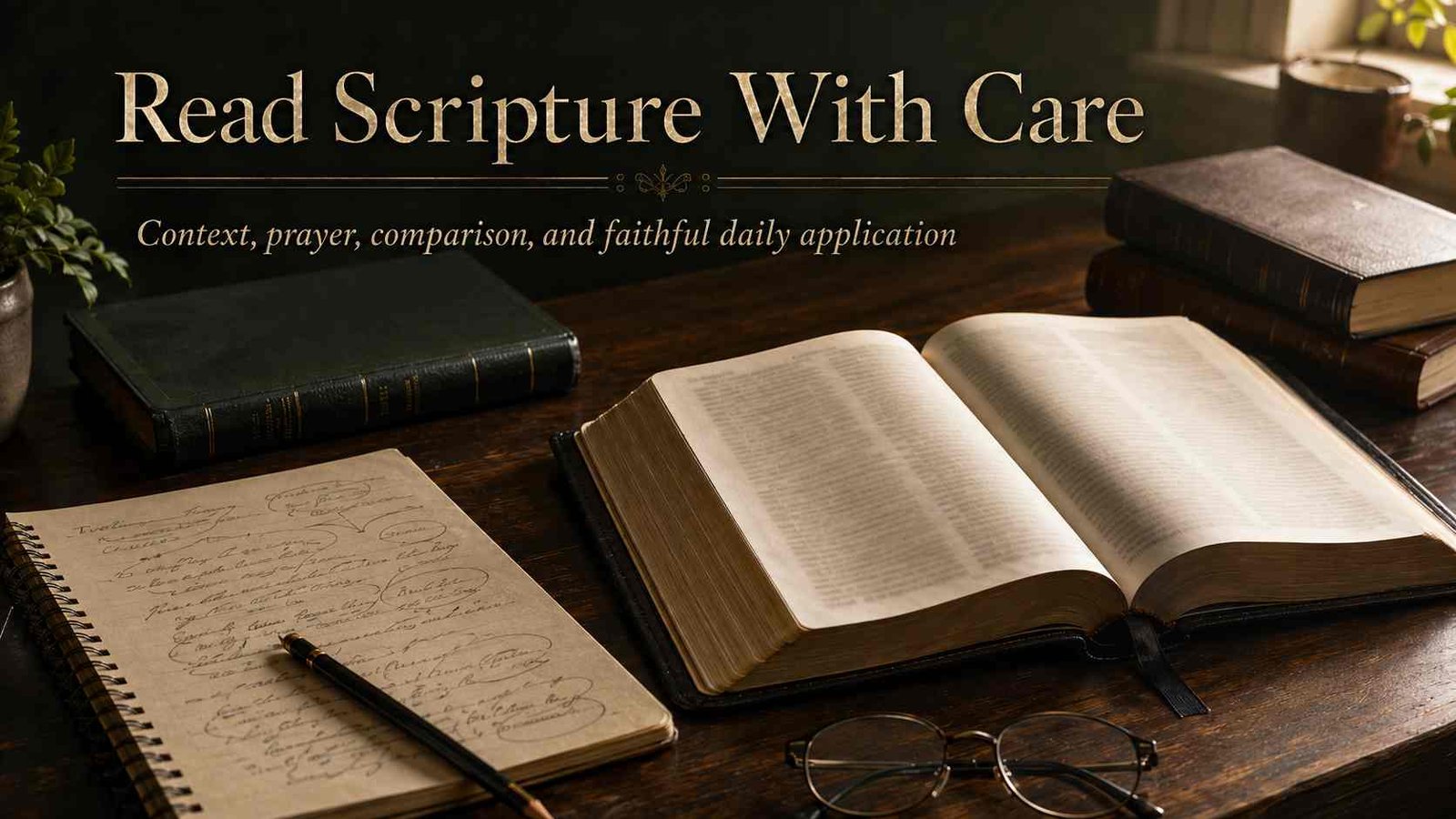 How to read the Bible Michael Youssef guide with open Scripture